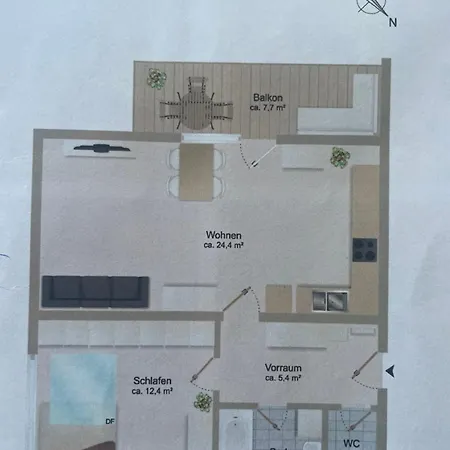 Adlerblick Appartement *